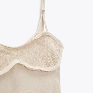 Zara Cream Maxi Dress